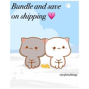 Bundle and save $ on shipping